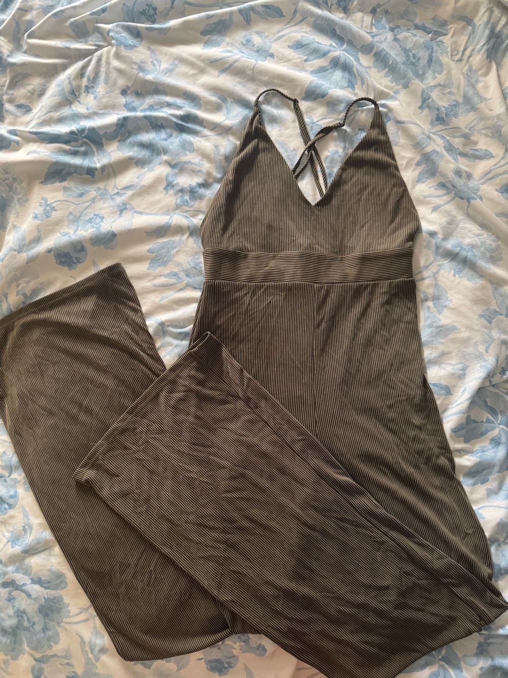 Forever 21 Stripped Jumpsuit